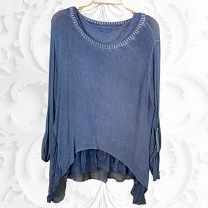 Scandal Italy Layered Two Piece Top Set One Size